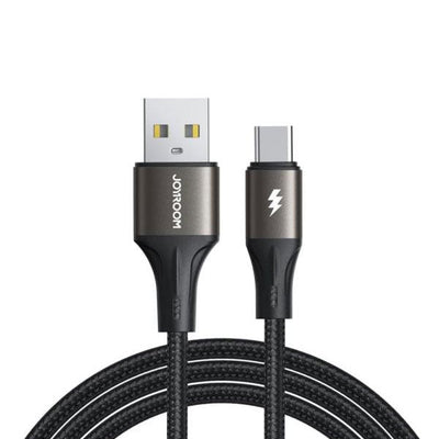 Joyroom S-A25 Light-Speed Series 3A Fast Charging Data Cable (USB-A To Type-C) 2m Black
