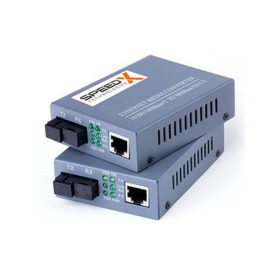 SpeedX HTB-GS-03B Netlink Gigabit Ethernet Media Converter (10/100/1000)