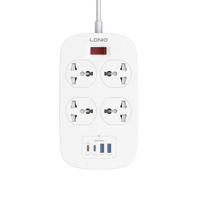 Ldnio SC4407C 2500W Power Extension (4 Sockets, 2 USB-A + 2 USB-C)