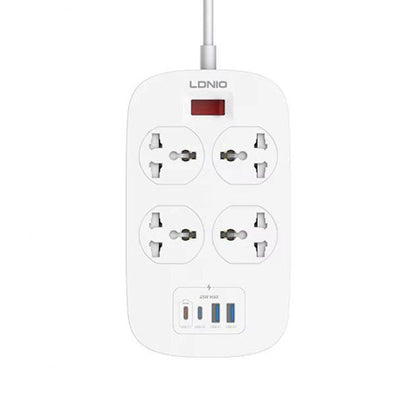 Ldnio SC4407C 2500W Power Extension (4 Sockets, 2 USB-A + 2 USB-C)
