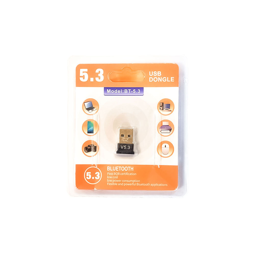 Mini Bluetooth 5.3 USB Dongle – Plug & Play Wireless Audio Receiver