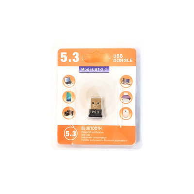 Mini Bluetooth 5.3 USB Dongle – Plug & Play Wireless Audio Receiver