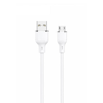 LogiLink USB To Micro Silicone Fast Charging Data Cable 1m White (1 Year Warranty)