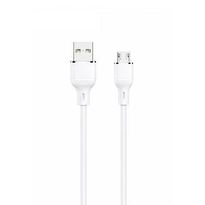 LogiLink USB To Micro Silicone Fast Charging Data Cable 1m White (1 Year Warranty)